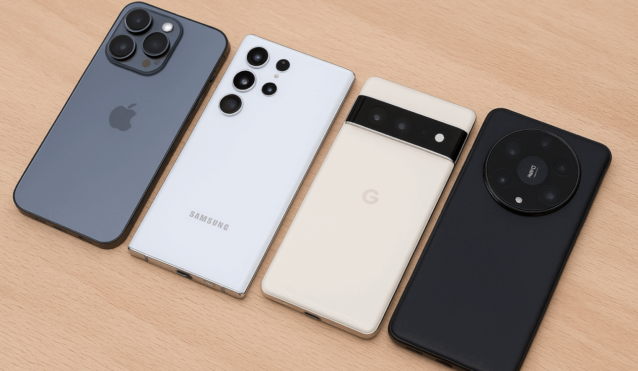 4台拍照手機評比,究竟夜拍功能哪台手機最強? 4台拍照手機評比,究竟夜拍功能哪台手機最強?